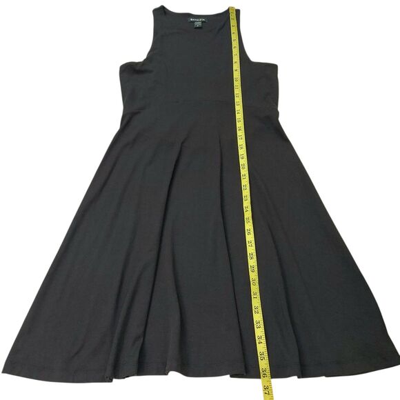 Athleta Santorini Thera Dress Womens Small Black Lightweight Athleisure Travel - Picture 11 of 11